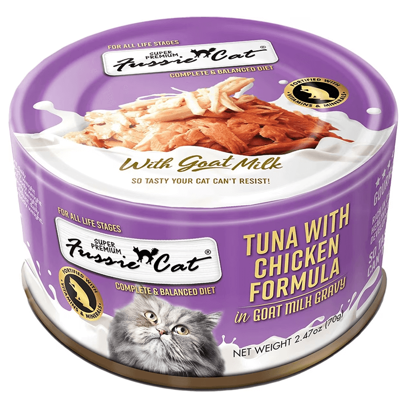 Fussie Cat Tuna & Chicken in Goat Milk