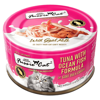 Fussie Cat Tuna & Oceanfish in Goat Milk