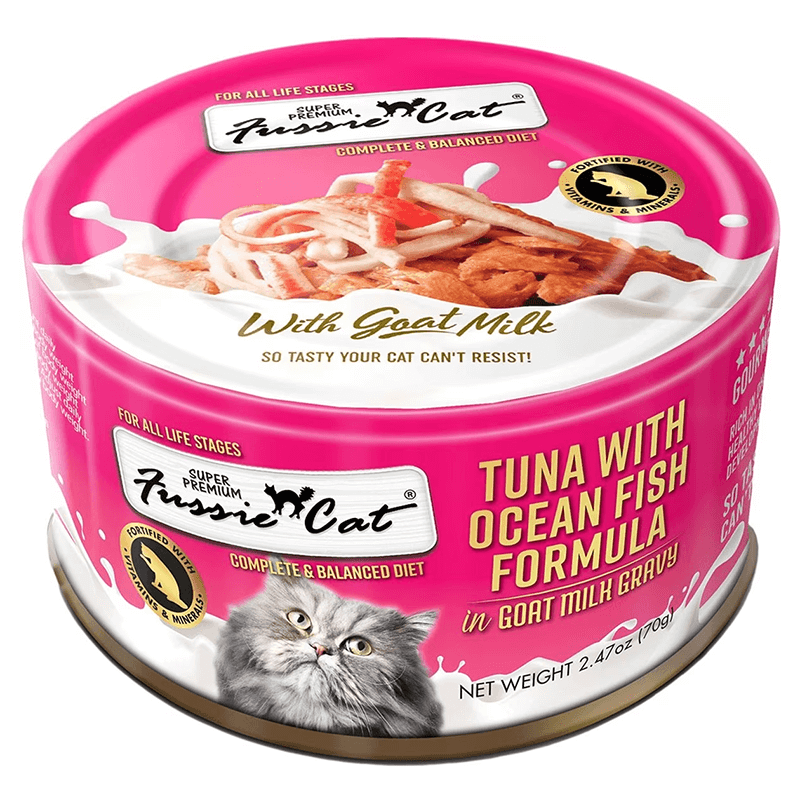 Fussie Cat Tuna & Oceanfish in Goat Milk