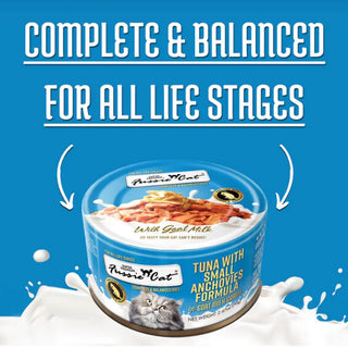 Fussie Cat Tuna & Small Anchovies in Goat Milk