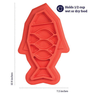 Petstages Fishie Fun Slow Feeder Mat