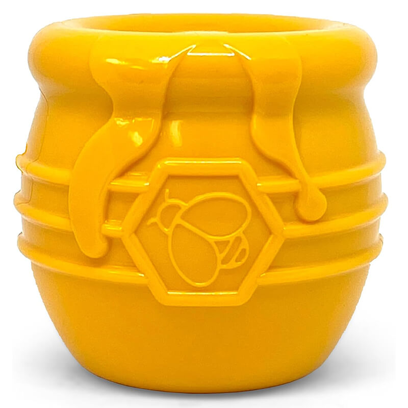 SodaPup Honey Pot Rubber Treat Dispenser