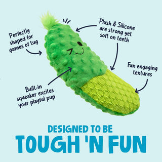 GoDog Tough N Texture Dillbert Pickle