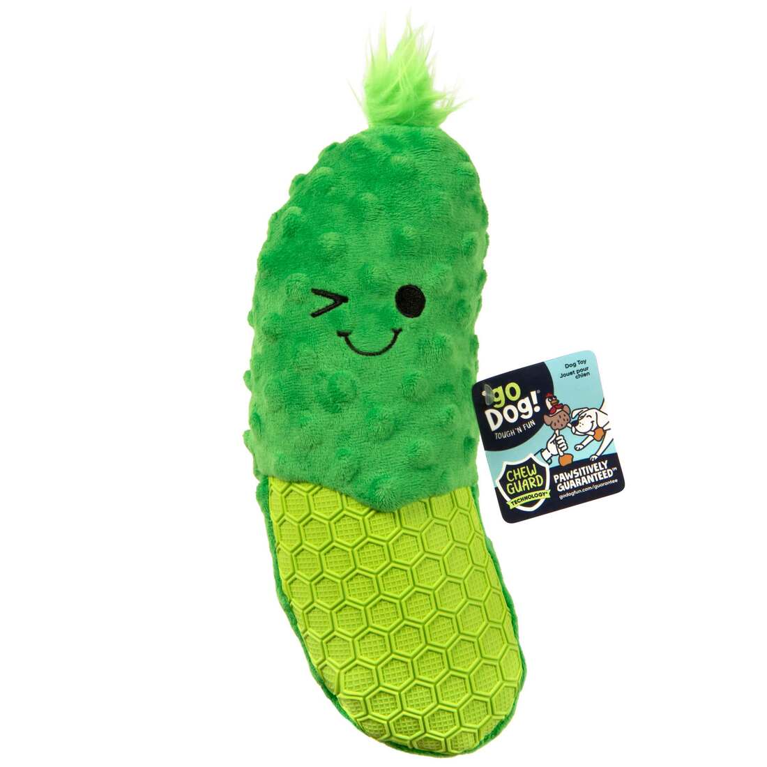 GoDog Tough N Texture Dillbert Pickle