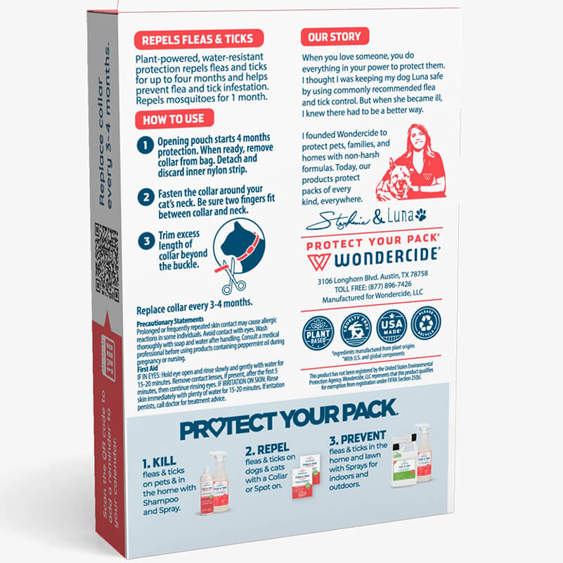 Wondercide Flea & Tick Collar For Cats