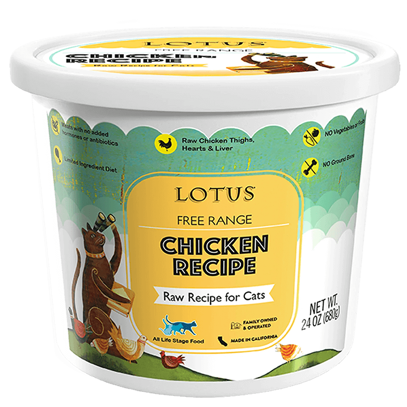 Lotus Frozen Raw Free-Range Chicken
