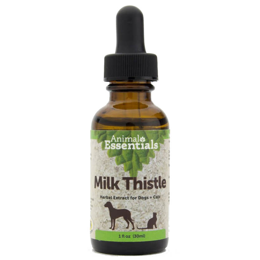 Animal Essentials Milk Thistle Herbal Tincture for Dogs & Cats