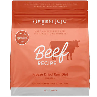 Green Juju Freeze-Dried Raw Limited Ingredient Beef