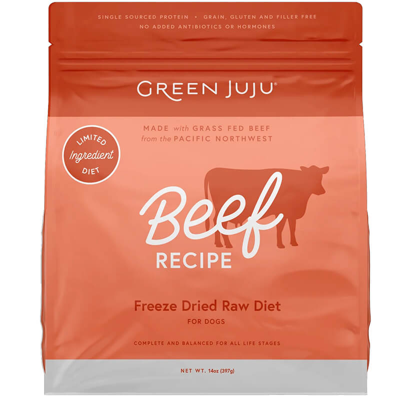 Green Juju Freeze-Dried Raw Limited Ingredient Beef