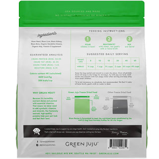 Green Juju Freeze-Dried Raw Limited Ingredient Bison