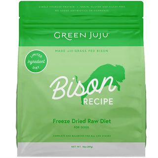 Green Juju Freeze-Dried Raw Limited Ingredient Bison