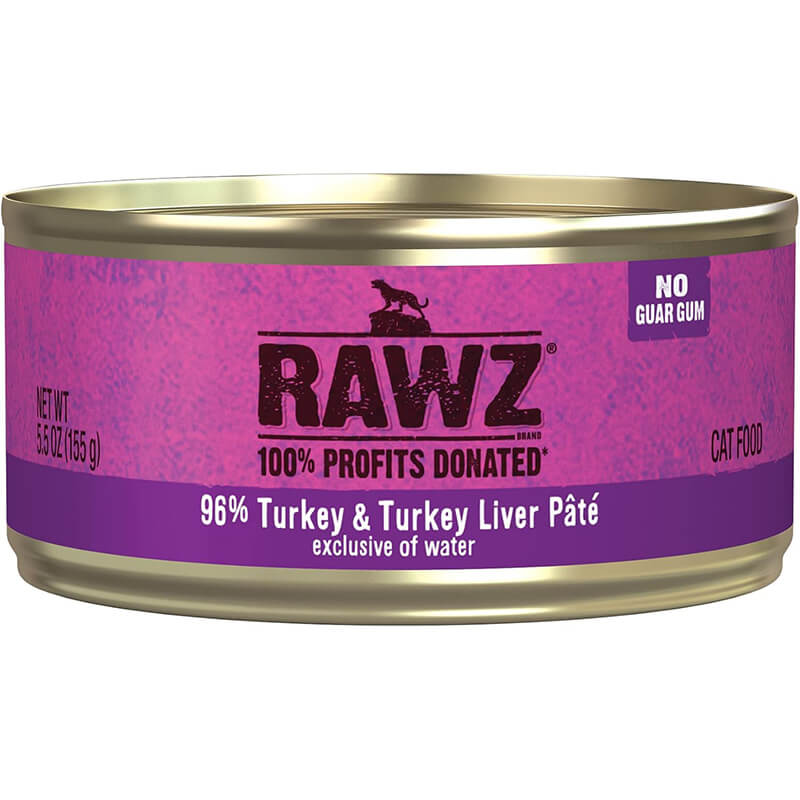 Rawz 96%  Turkey & Turkey Liver Pate