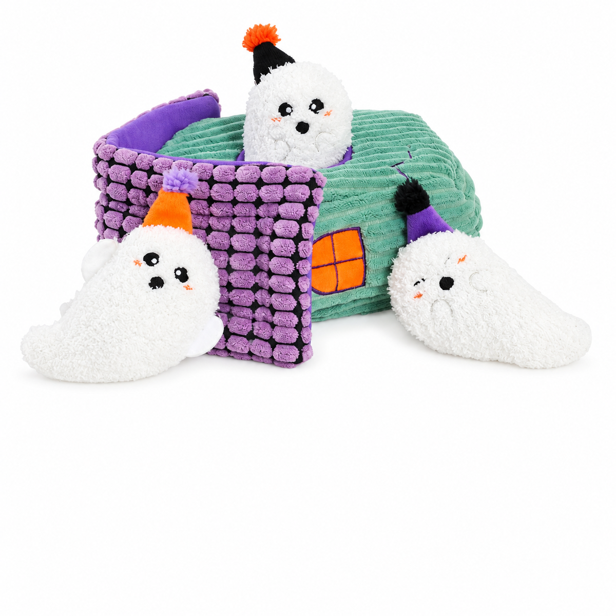 Zippy Paws Halloween Haunted House Burrow