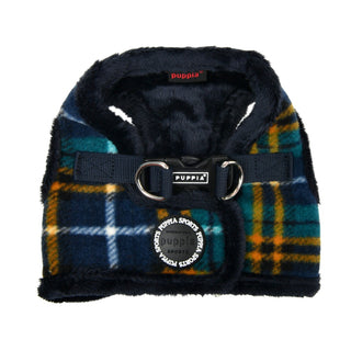 Puppia Step-In Vest Harness Norman Plaid