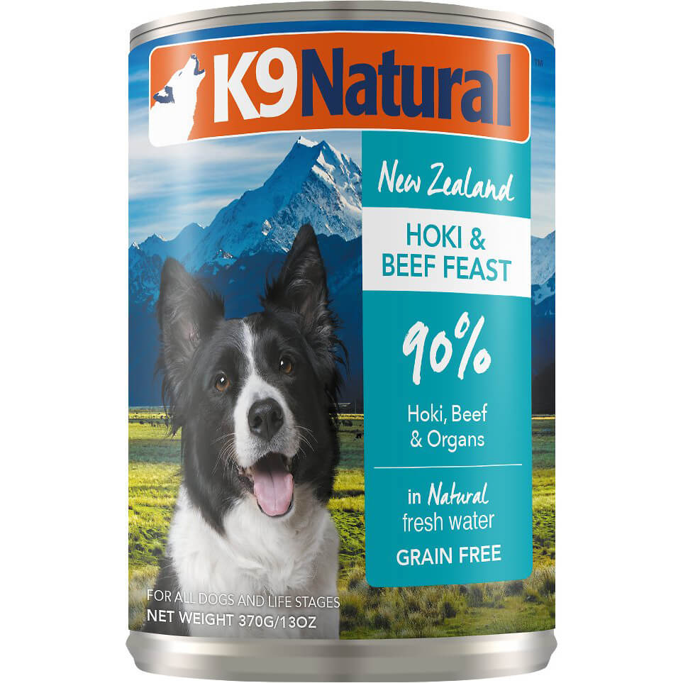 K9 Natural Hoki & Beef Feast