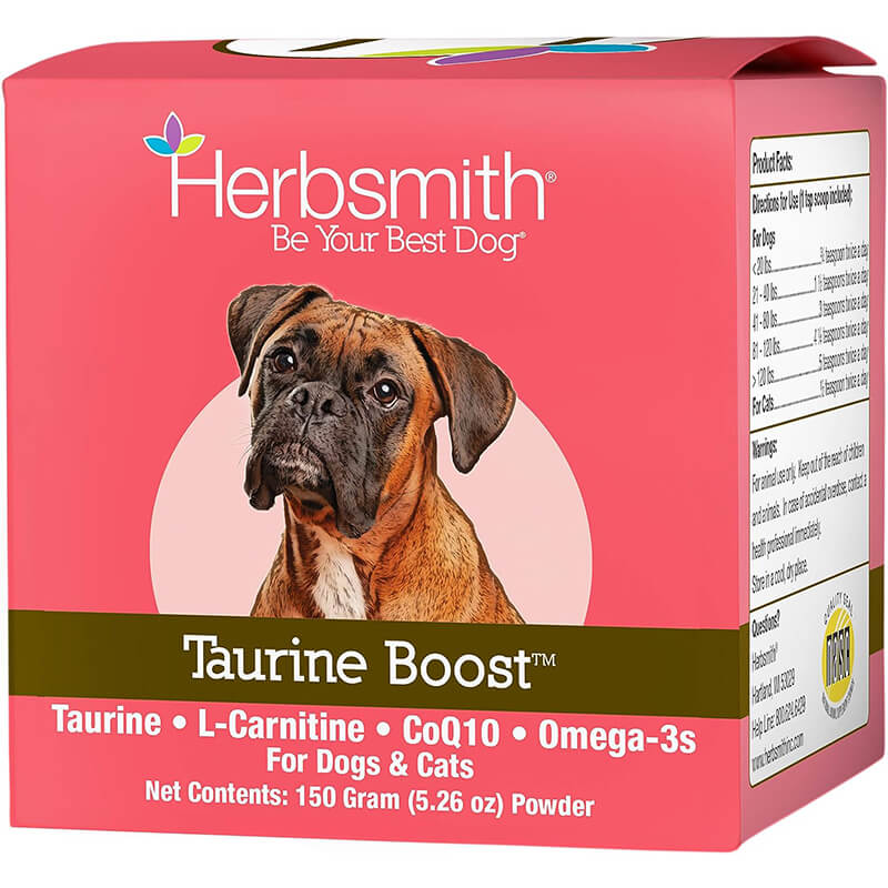 Herbsmith Taurine Boost Powder for Dogs and Cats
