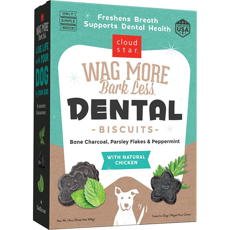 Cloudstar Wagmore Charcoal Dental Biscuits