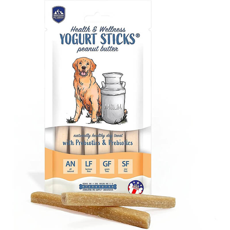 Himalayan Yogurt Sticks With Peanut Butter