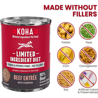 Koha Limited Ingredient Beef Entree