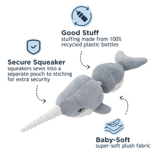 Tall Tails Holiday Narwhal
