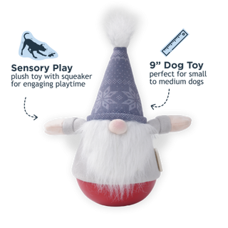 Tall Tails Holiday Rolly Gnome