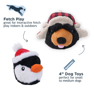 Tall Tails Holiday 2-In-1 Penguin Head