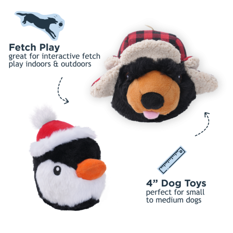 Tall Tails Holiday 2-In-1 Penguin Head