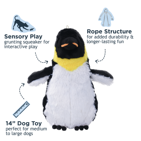 Tall Tails Holiday Emperor Penguin