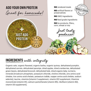 Honest Kitchen Dehydrated Base Mix Whole Grain Fruit & Veggie
