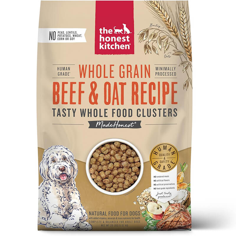Honest Kitchen Clusters Whole-Grain Beef & Oats