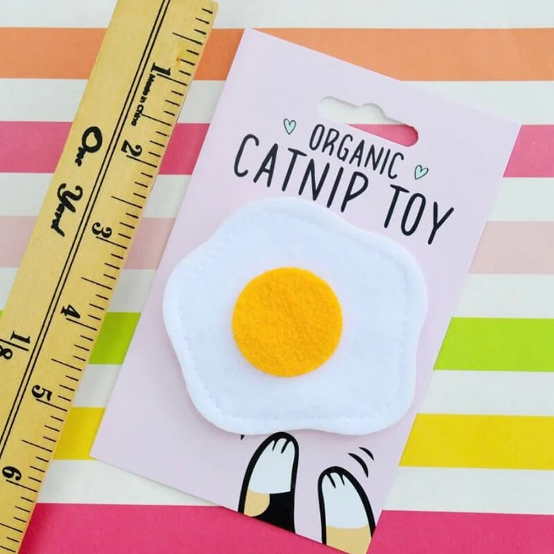 Housecat Club Catnip Fried Egg