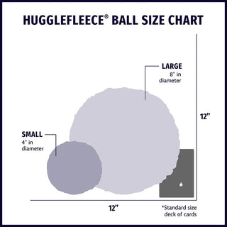 HuggleHounds Fleece Ball