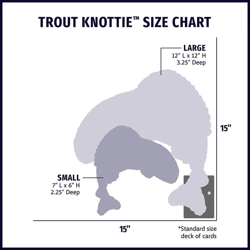 Hugglehounds Knottie Rainbow Trout