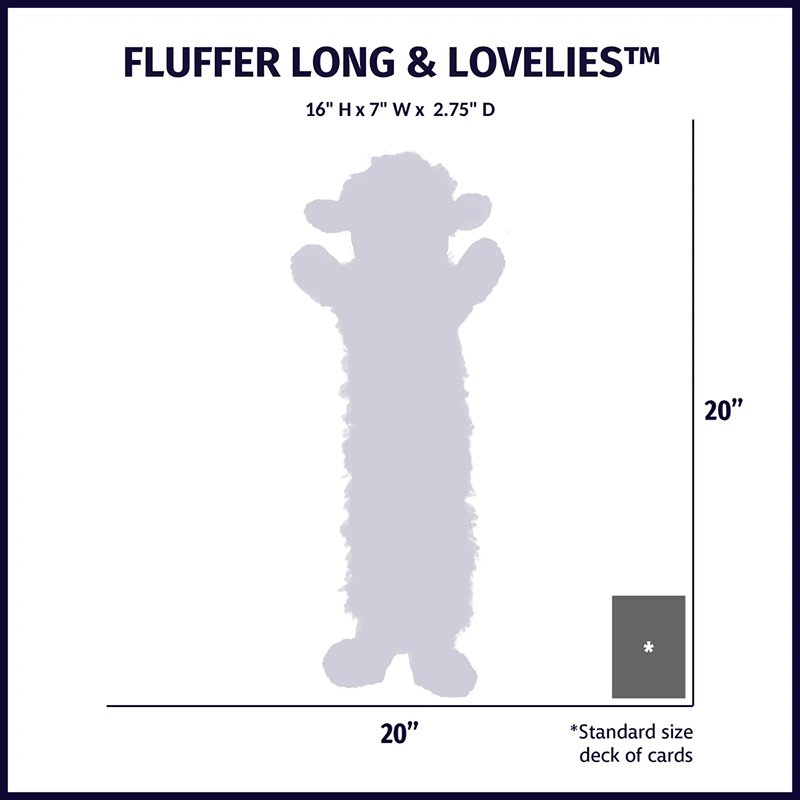 HuggleHounds Long Fleece Louise Lamb