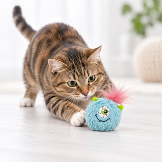 Huxley & Kent Monster Furr Ball Cat Toy
