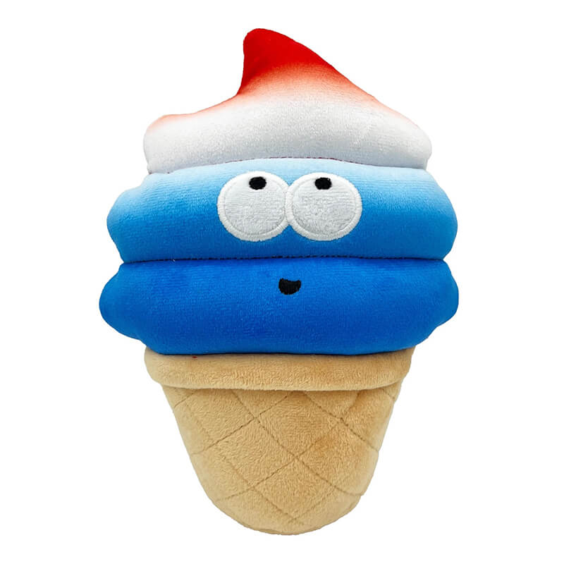 Huxley & Kent Power Plush Fro-Yo Pawtriot Cone