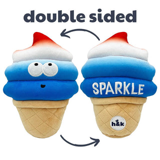 Huxley & Kent Power Plush Fro-Yo Pawtriot Cone