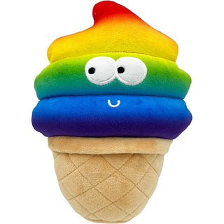 Huxley & Kent Power Plush Fro-Yo Pride Cone