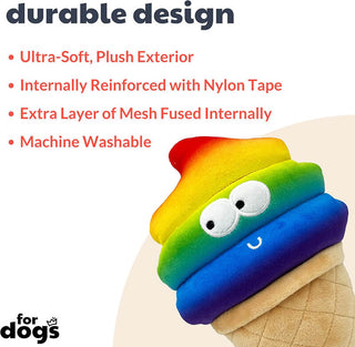 Huxley & Kent Power Plush Fro-Yo Pride Cone