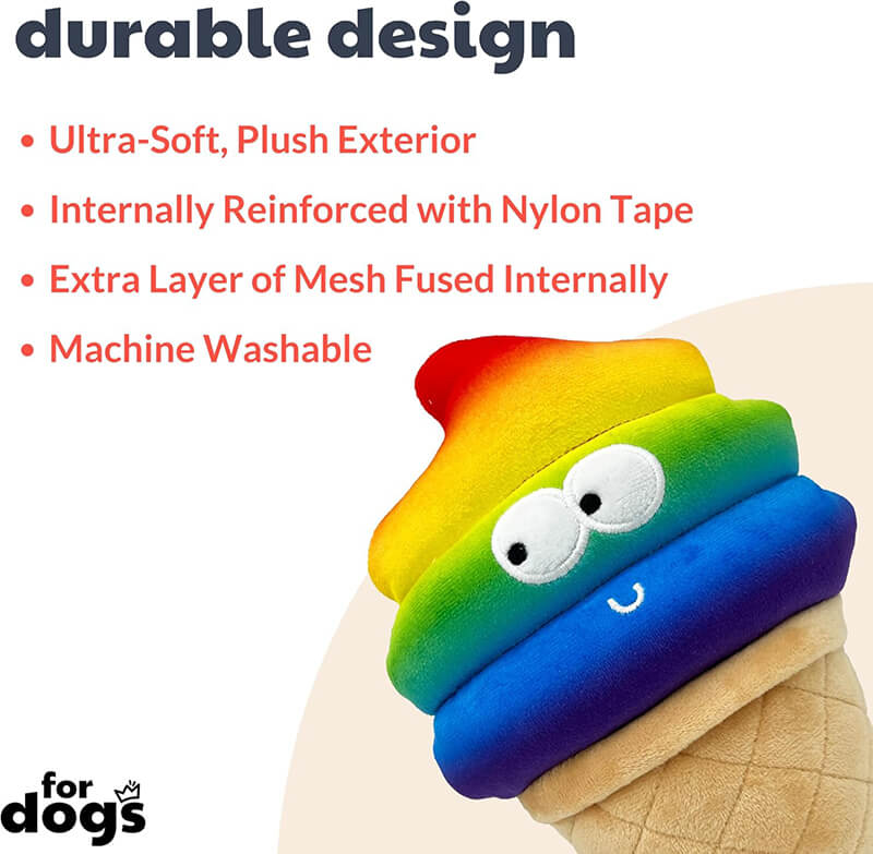Huxley & Kent Power Plush Fro-Yo Pride Cone