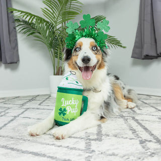 Huxley & Kent Power Plush Lucky Pup Irish Latte