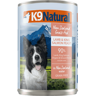 K9 Natural New Zealand Grass-Fed Lamb & King Salmon Feast