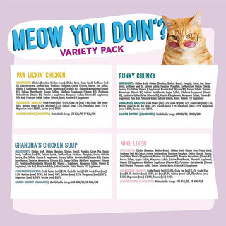 Weruva Meow you Doin' Variety Pack