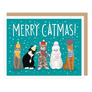 Apartment 2 Cards Merry Catmas Christmas Card