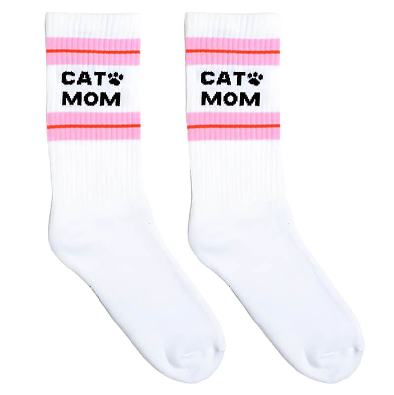 Living Royal "Cat Mom" Classic Crew Socks