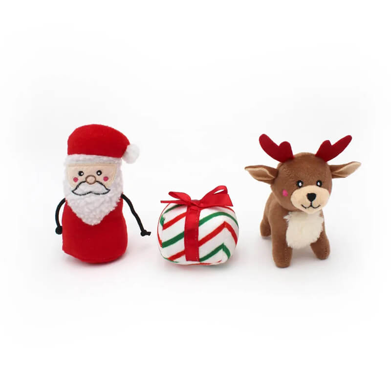 Zippy Paws Burrow Santa's Sleigh
