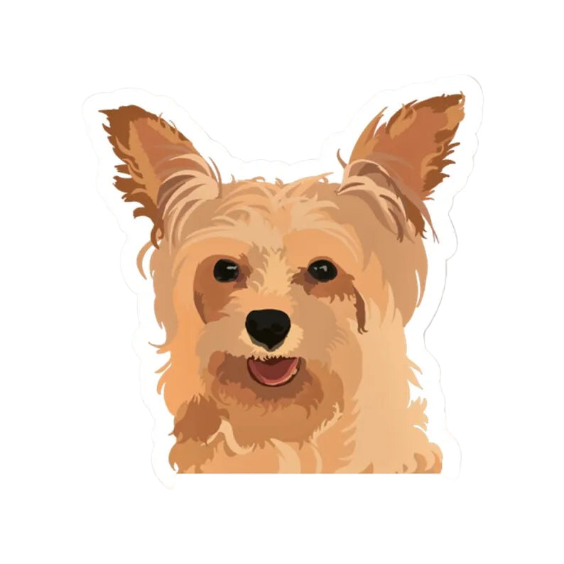 Happy Sploot Designs Vinyl Sticker - Yorkshire Terrier