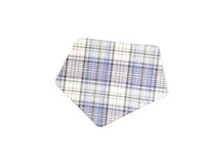 Bibby Bubby Flannel Bandana - Lavender Cream Plaid