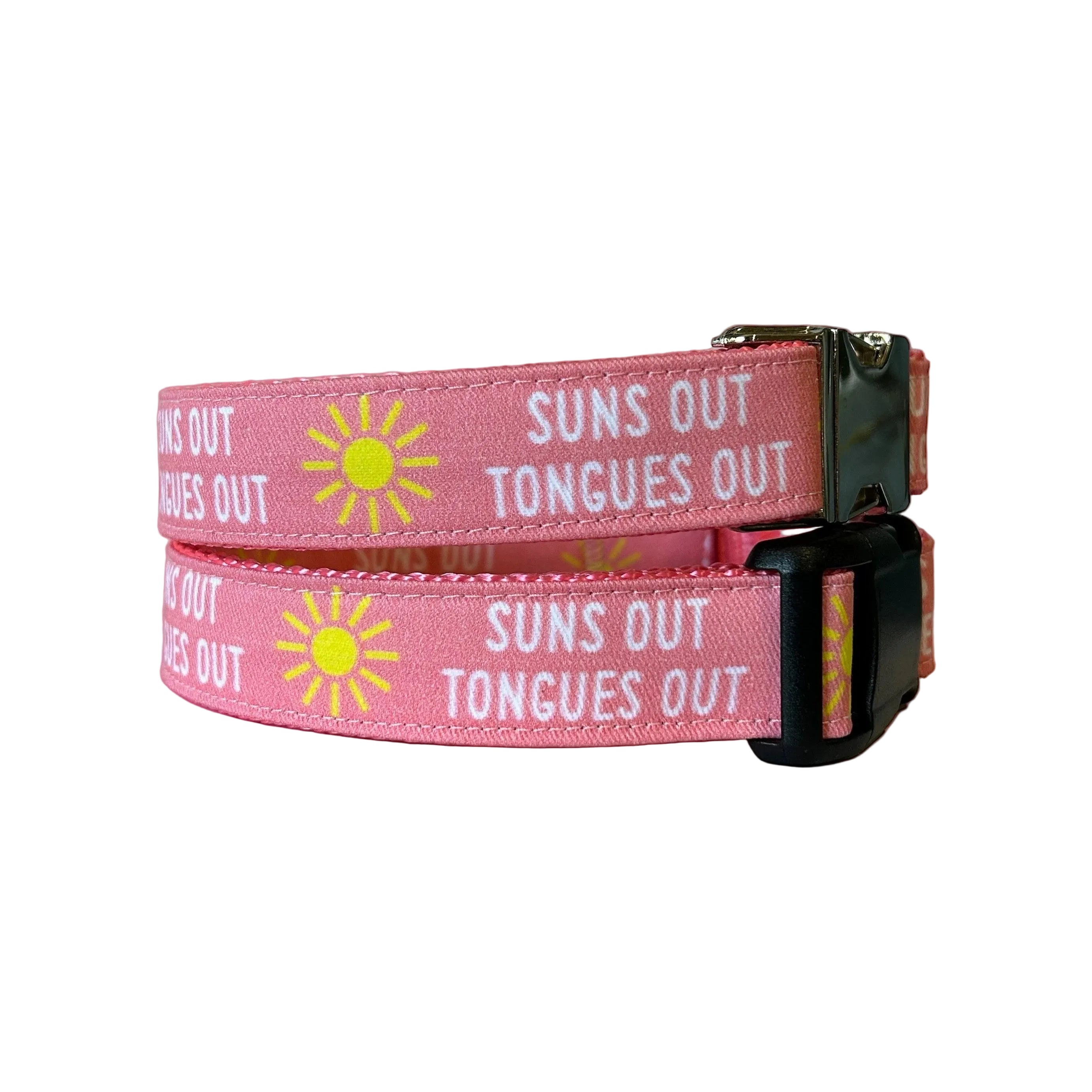 Sew Fetch Collar Suns Out Tongues Out