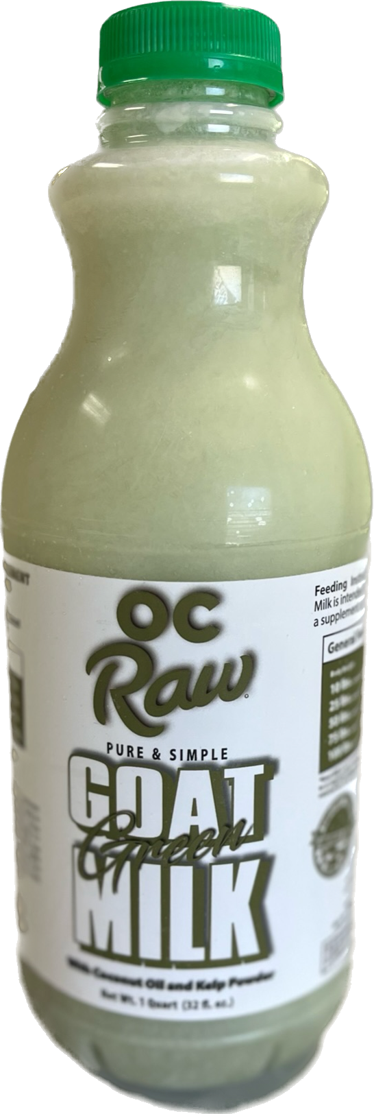 OC Raw Green Goat Milk